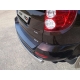 Защита заднего бампера овальная 75-42 мм ТСС для Great Wall Hover H5 2011-2015