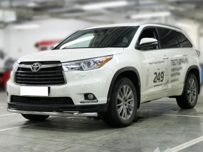 Дуга передняя низкая d-60 одинарная радиусная для Toyota Highlander 2014-2016