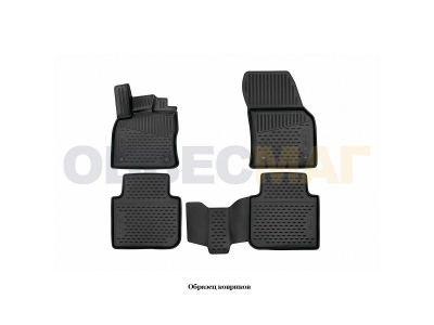 Коврики в салон Format полиуретан, повышенная износостойкость 3 шт для Renault Scenic 3 2010-2021