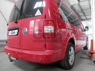 Фаркоп оцинкованный Galia шар C съемный для Volkswagen Caddy 2004-2015