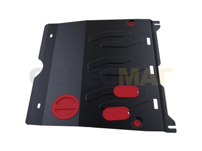 Защита картера и КПП Автоброня для 2,4 и 3,5 сталь 2 мм для Honda Accord 2013-2016