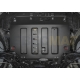 Защита картера и КПП Автоброня, сталь 2 мм для Changan CS35 Plus 2018-2021
