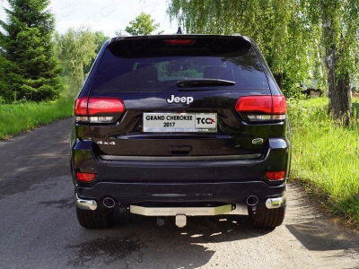 Фаркоп ТСС с надписью, шар E для Jeep Grand Cherokee 2010-2021