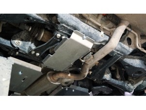 Защита заднего редуктора (алюминий) 4мм для Nissan X-Trail 2021 — н.в. ZKTCC00683