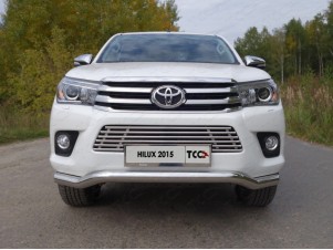 Защита передняя Кенгурятник 76 мм для Toyota Hilux № TOYHILUX15-05